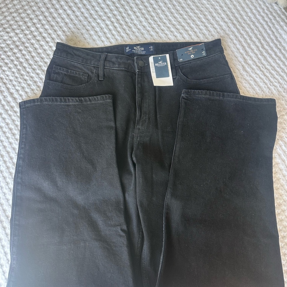 Hollister Men's Dark Jeans